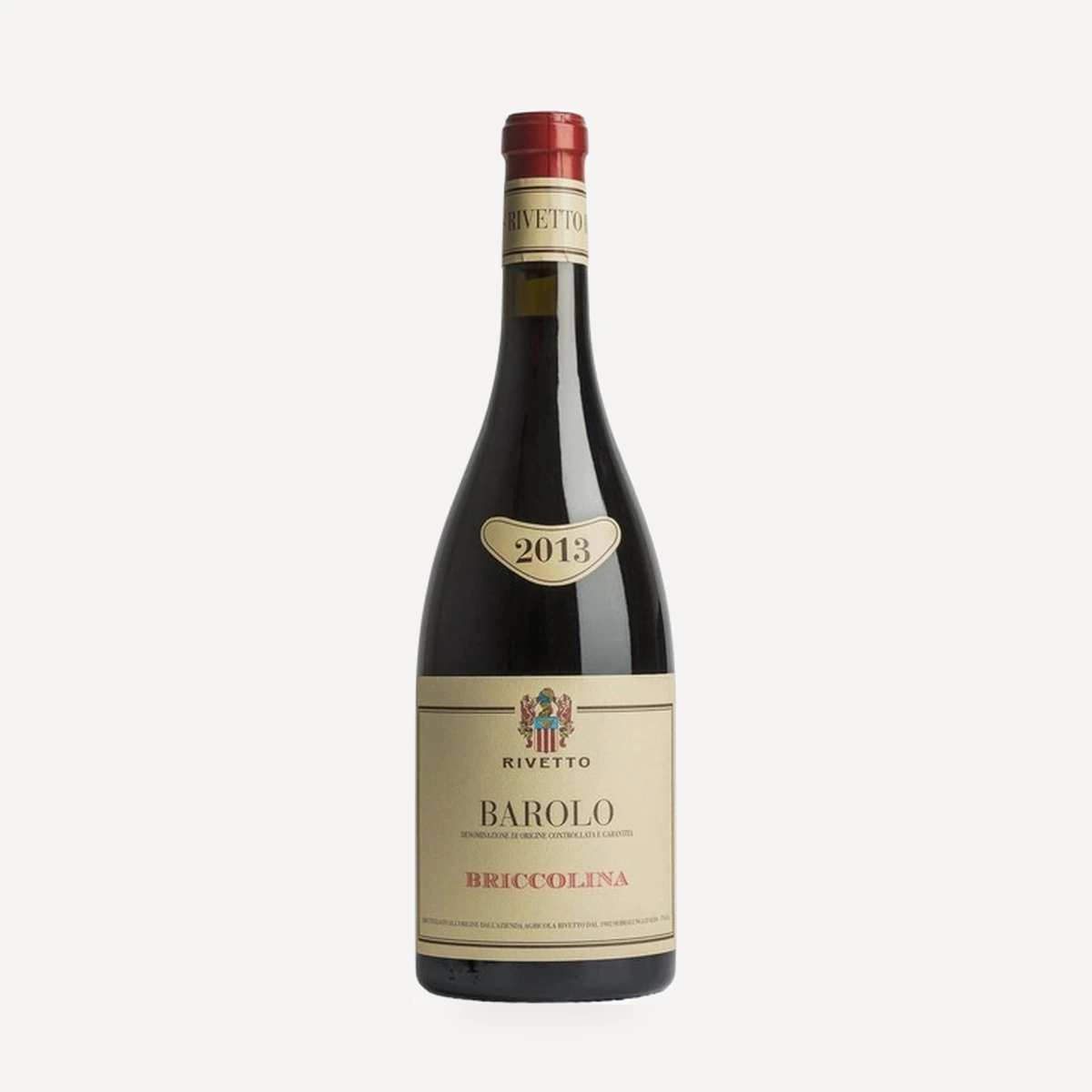 Barolo Briccolina DOCG wine — Rivetto winery — Dionysus