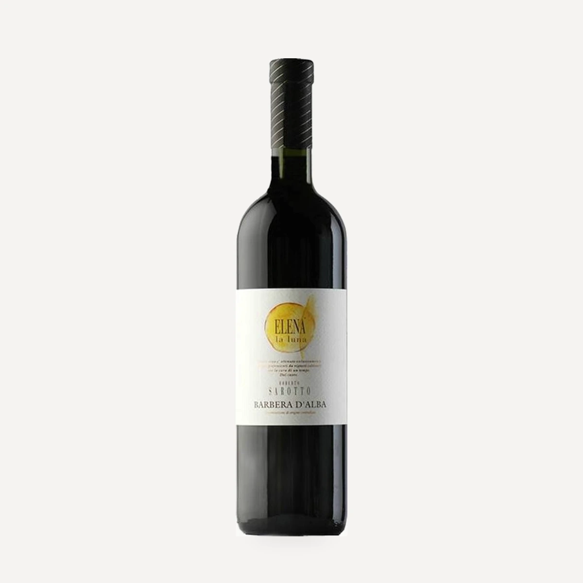 Barbera d’Alba “Elena La Luna” 2023 DOC wine — Roberto Sarotto winery — Dionysus