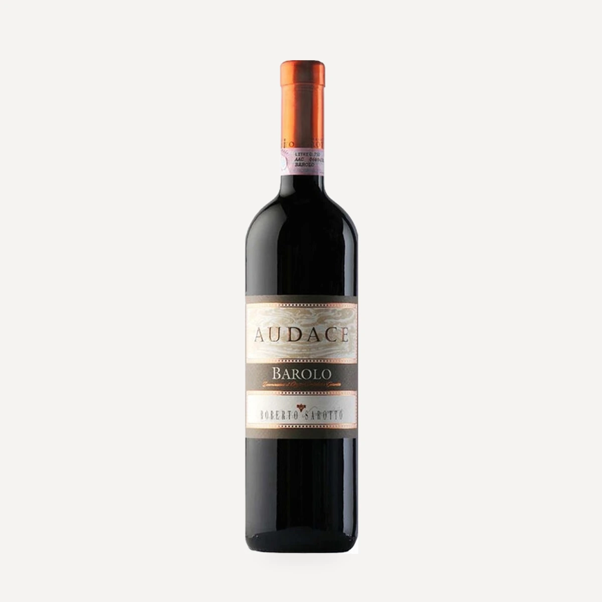 Barolo Audace DOCG wine — Roberto Sarotto winery — Dionysus