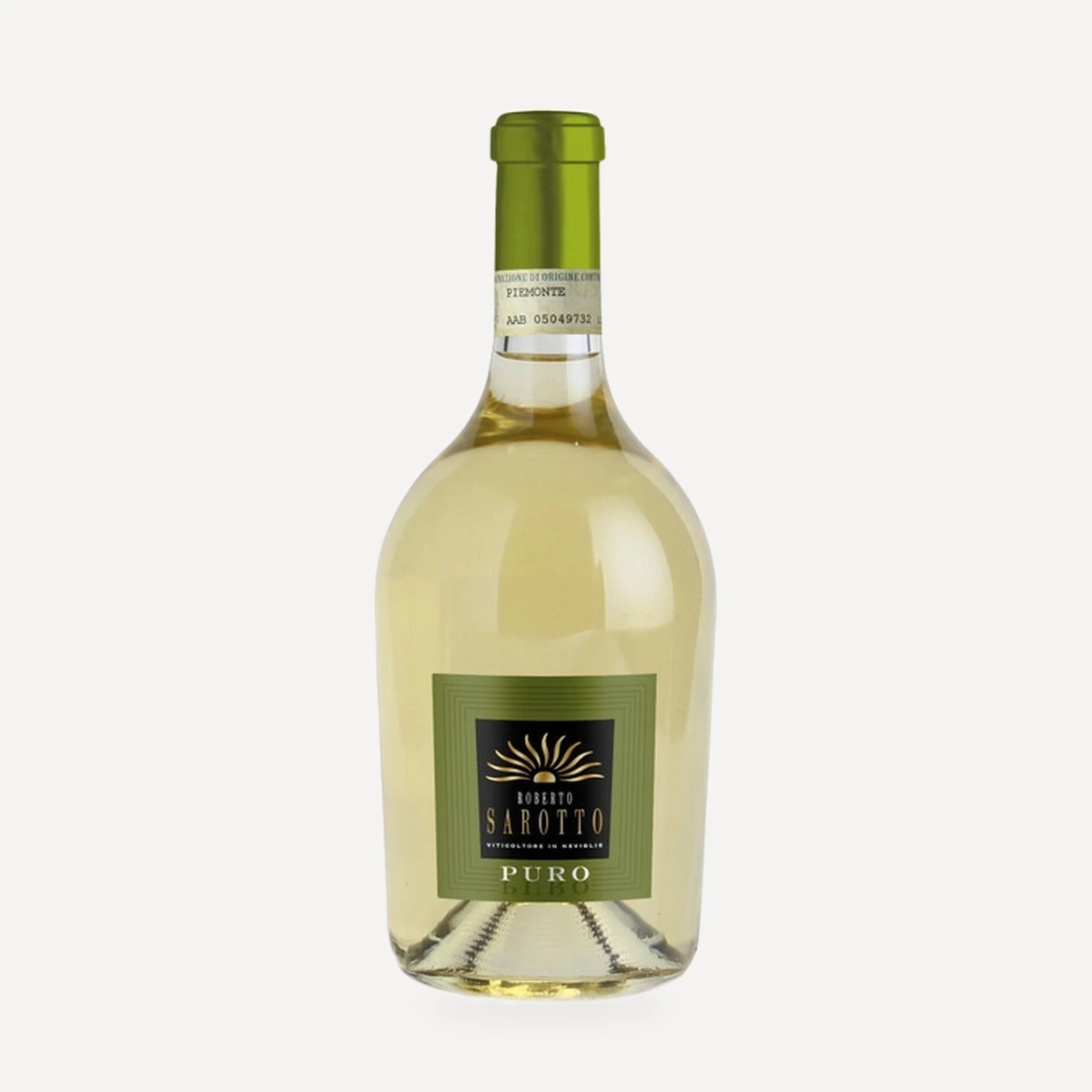 Piemonte Chardonnay Puro DOC wine — Roberto Sarotto winery — Dionysus
