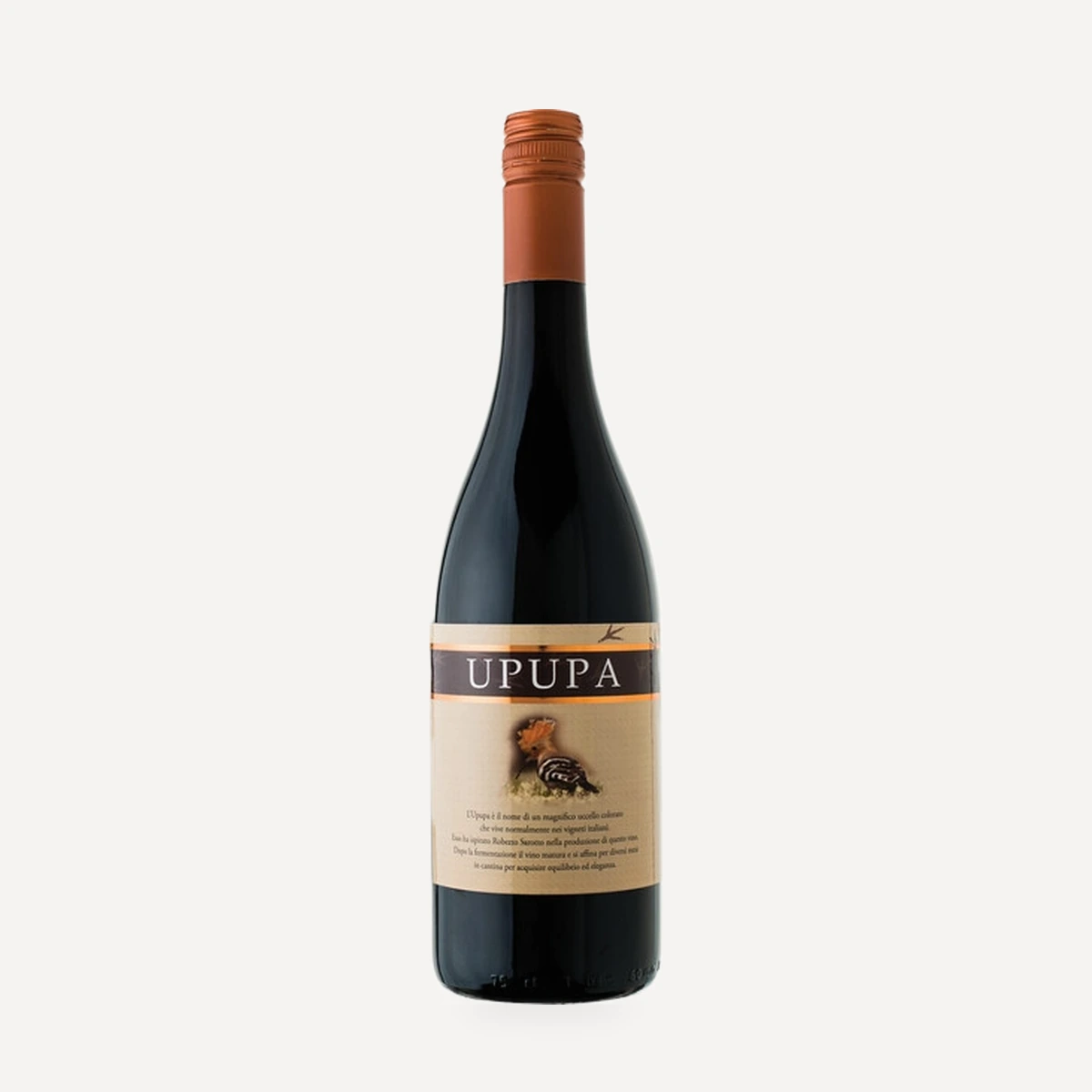 Upupa wine — Roberto Sarotto winery — Dionysus