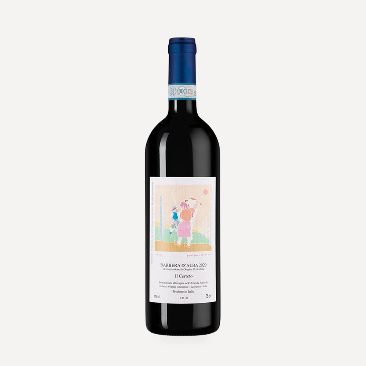 Barbera d’Alba il Cerreto wine — Roberto Voerzio winery — Dionysus