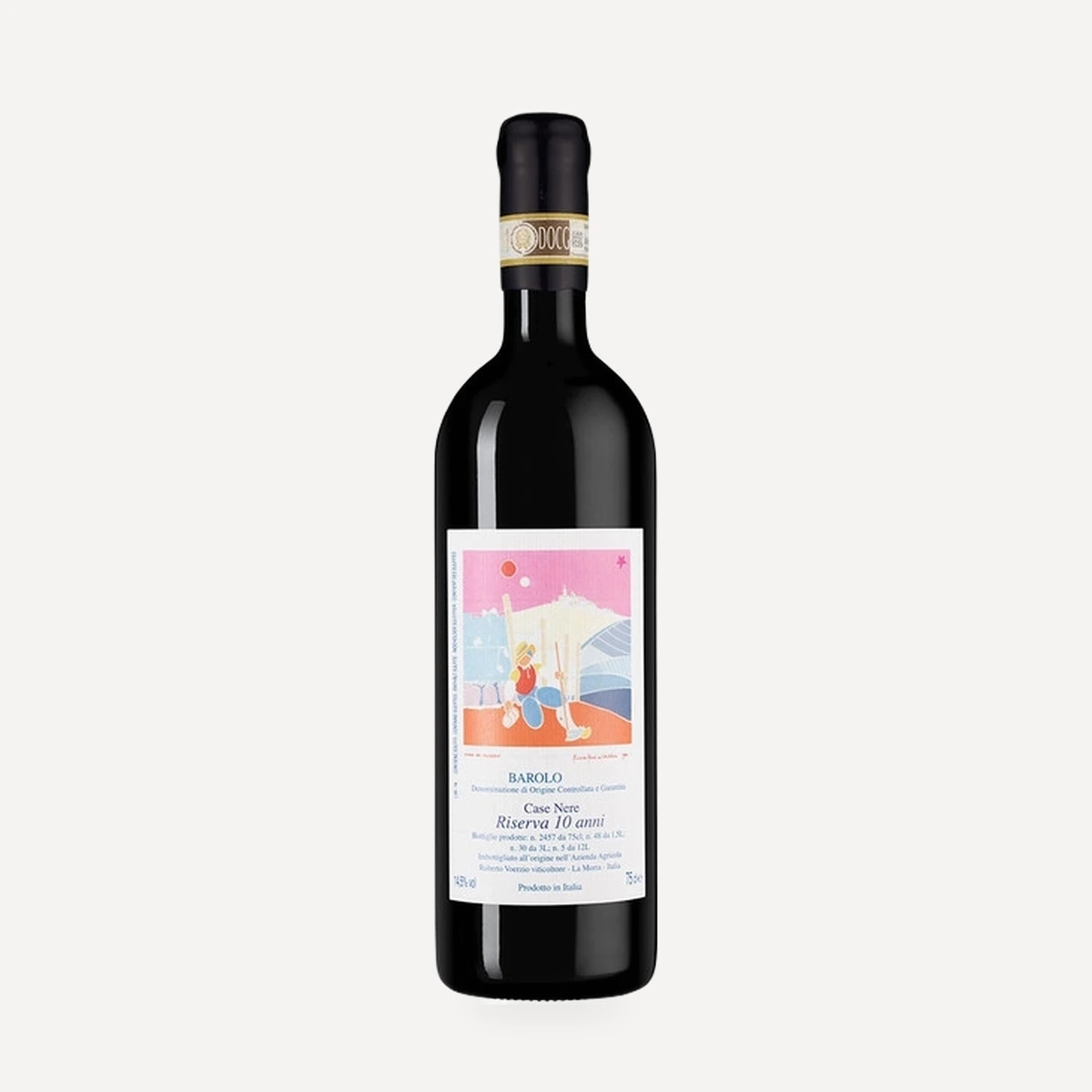 Barolo Fossati Case Nere wine — Roberto Voerzio winery — Dionysus