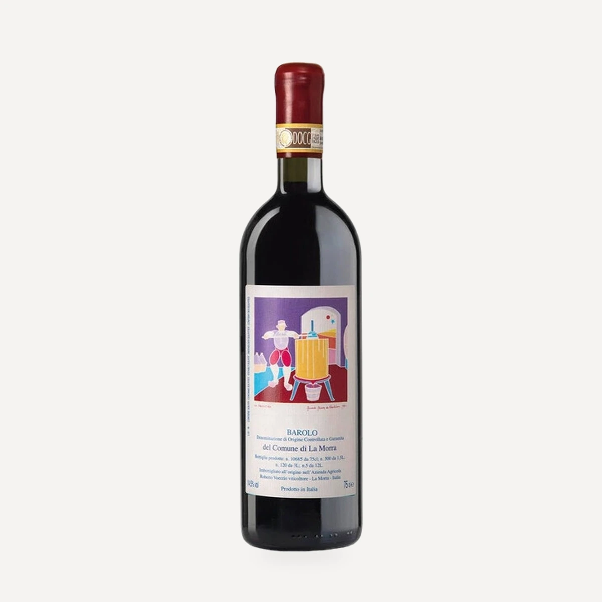 Barolo La Morra wine — Roberto Voerzio winery — Dionysus
