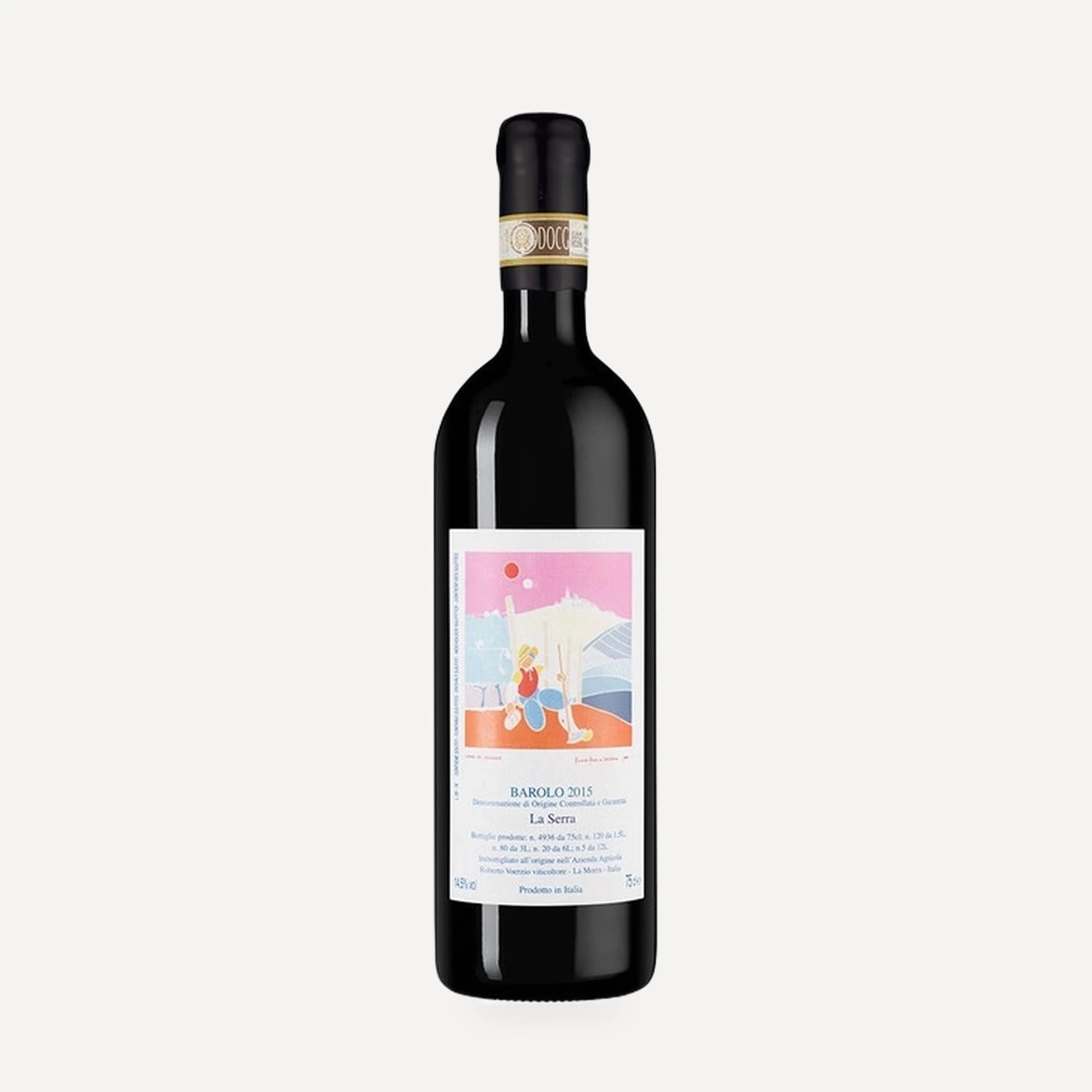Barolo La Serra wine — Roberto Voerzio winery — Dionysus
