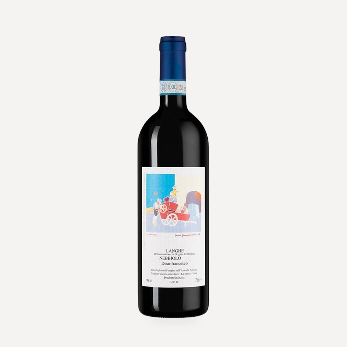 Langhe Nebbiolo Disanfrancesco wine — Roberto Voerzio winery — Dionysus