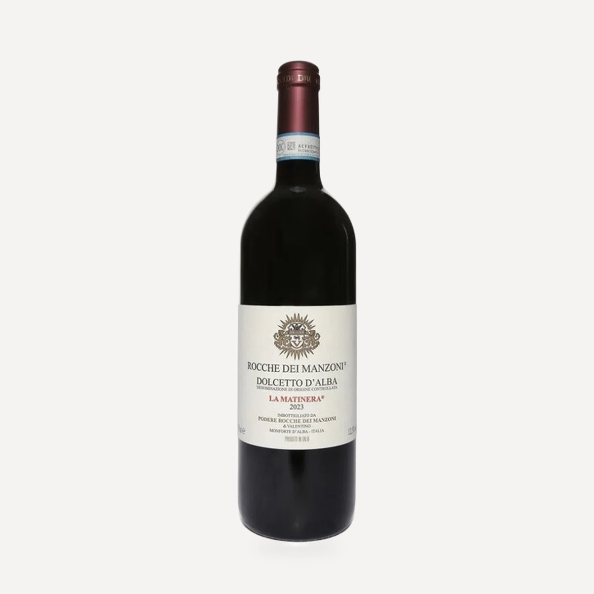 Dolcetto d’Alba La Matinera DOC wine — Rocche Dei Manzoni winery — Dionysus