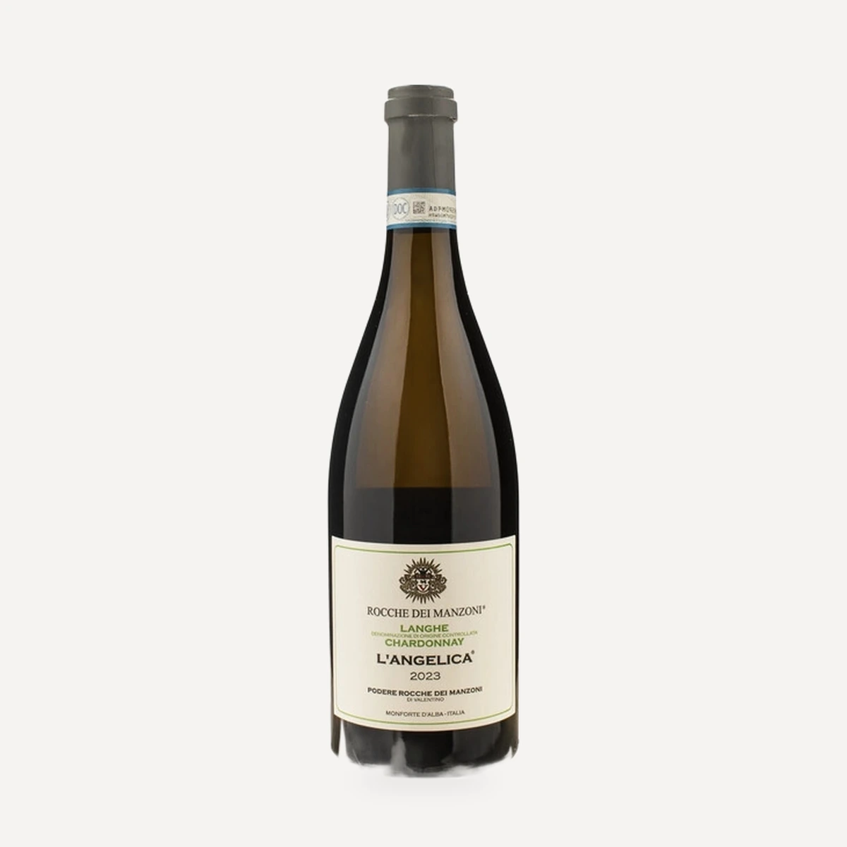 Langhe Chardonnay "L'Angelica" DOC wine — Rocche Dei Manzoni winery — Dionysus