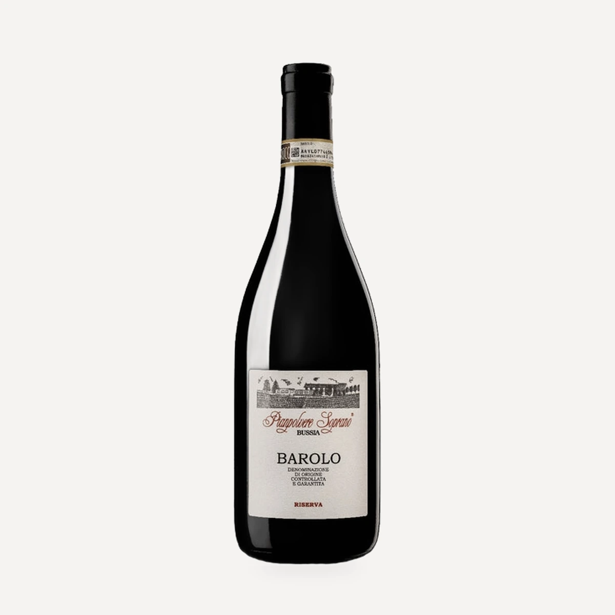 Pianpolvere Soprano Bussia Barolo Riserva DOCG wine — Rocche Dei Manzoni winery — Dionysus