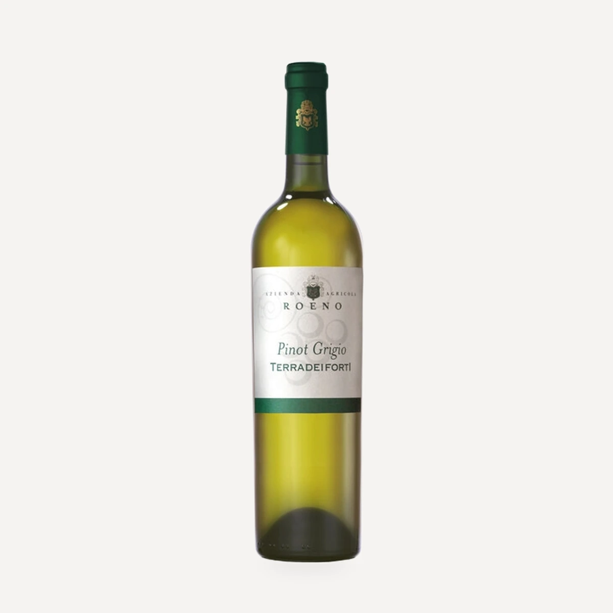 Pinot Grigio Valdadige Terradeiforti DOC wine — Roeno winery — Dionysus