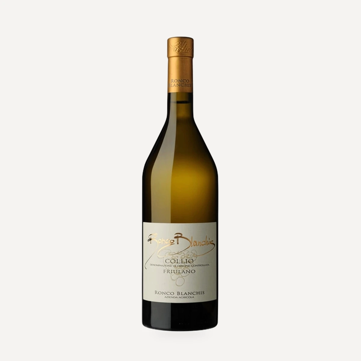 Friulano Collio Ronco Blanchis DOC wine — Ronco Blanchis winery — Dionysus