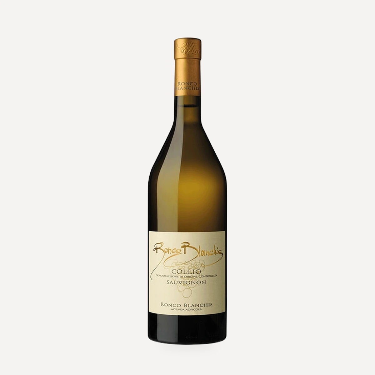 Sauvignon Collio Ronco Blanchis DOC wine — Ronco Blanchis winery — Dionysus