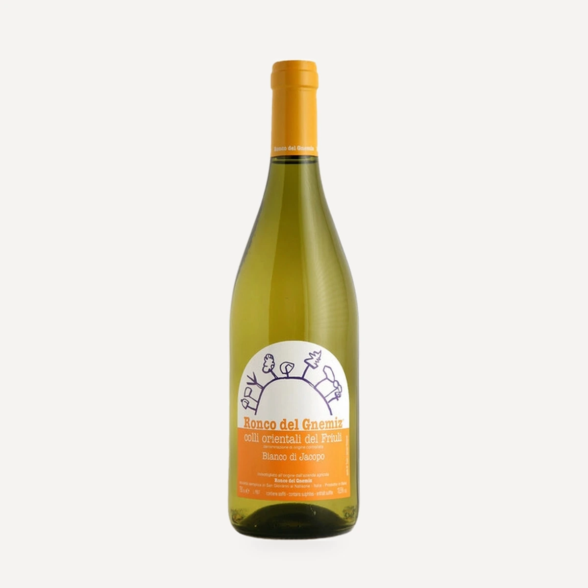 Bianco di Jacopo Colli Orientali del Friuli wine — Ronco del Gnemiz winery — Dionysus