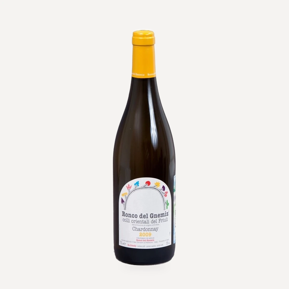 Chardonnay wine — Ronco del Gnemiz winery — Dionysus