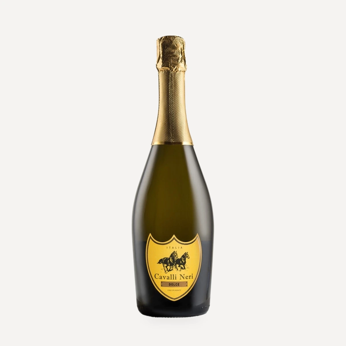 Cavalli Neri Bianco Spumante Dolce wine — Tenute Rossetti winery — Dionysus