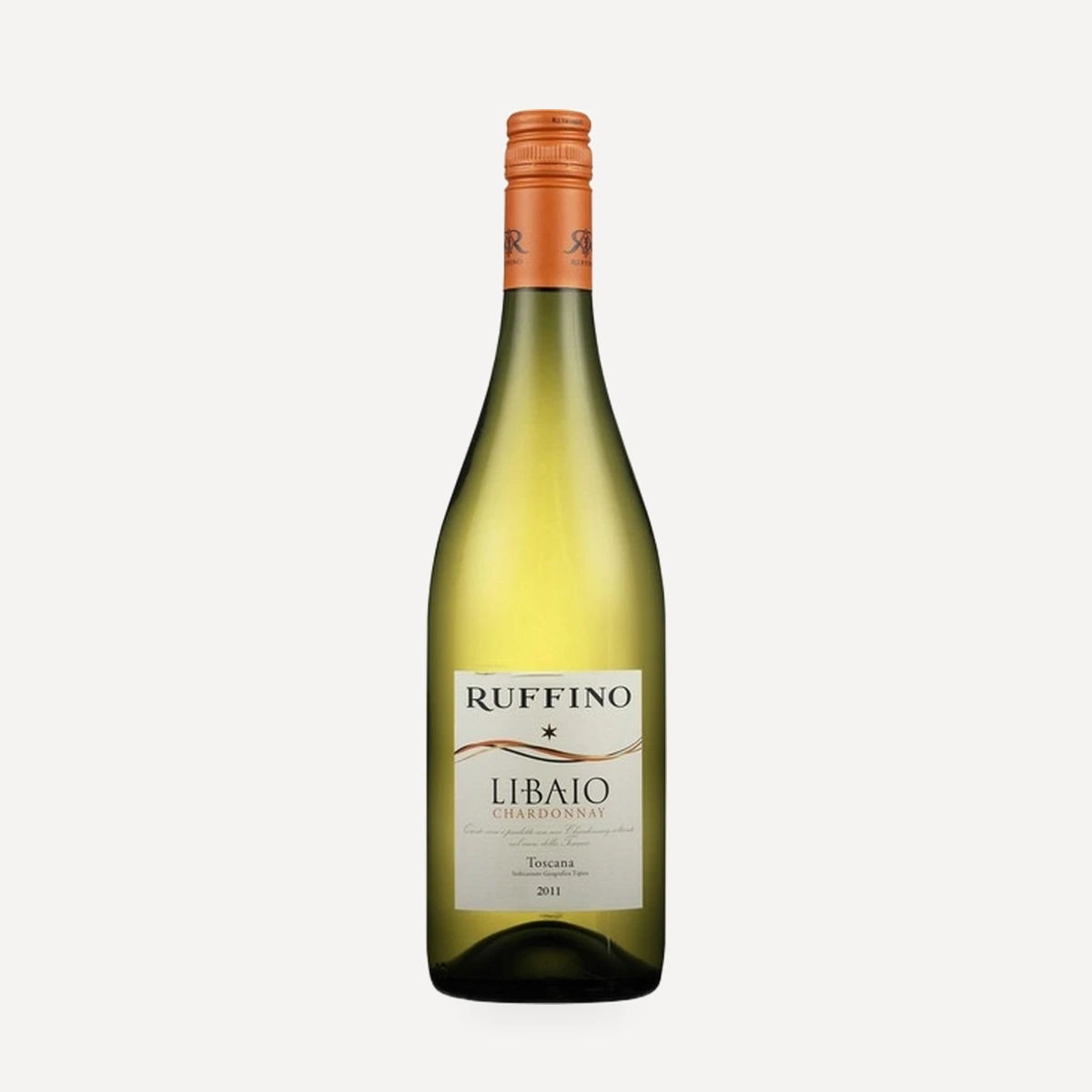 Libaio Chardonnay Toscana IGT wine — Ruffino winery — Dionysus