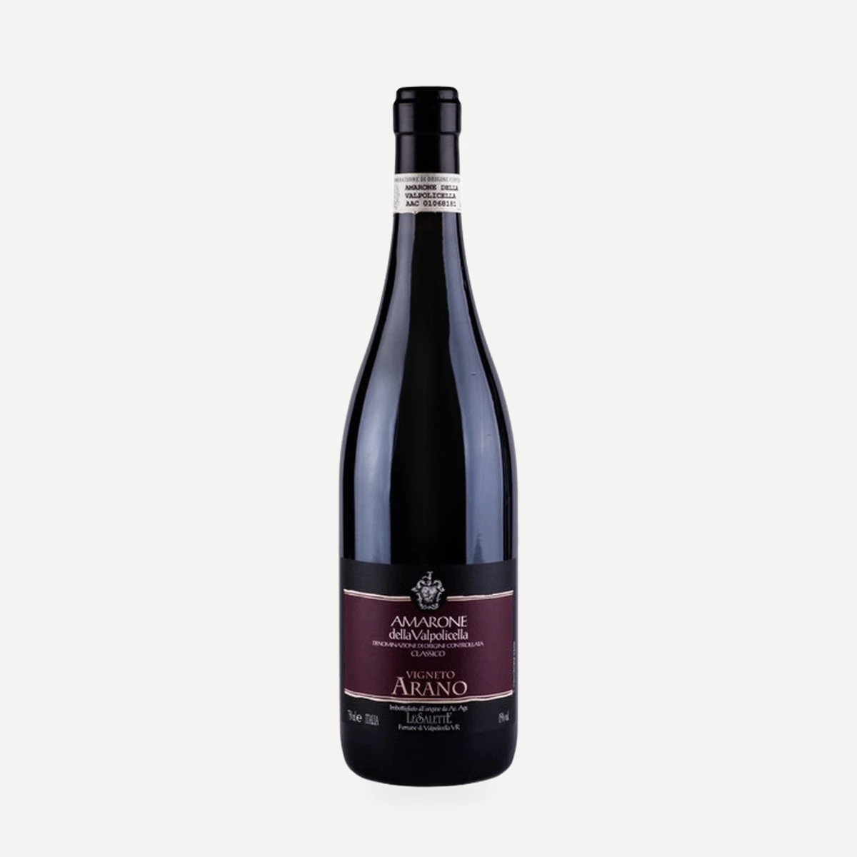 Vigneto Arano Amarone della Valpolicella Classico DOC wine — Salette winery — Dionysus