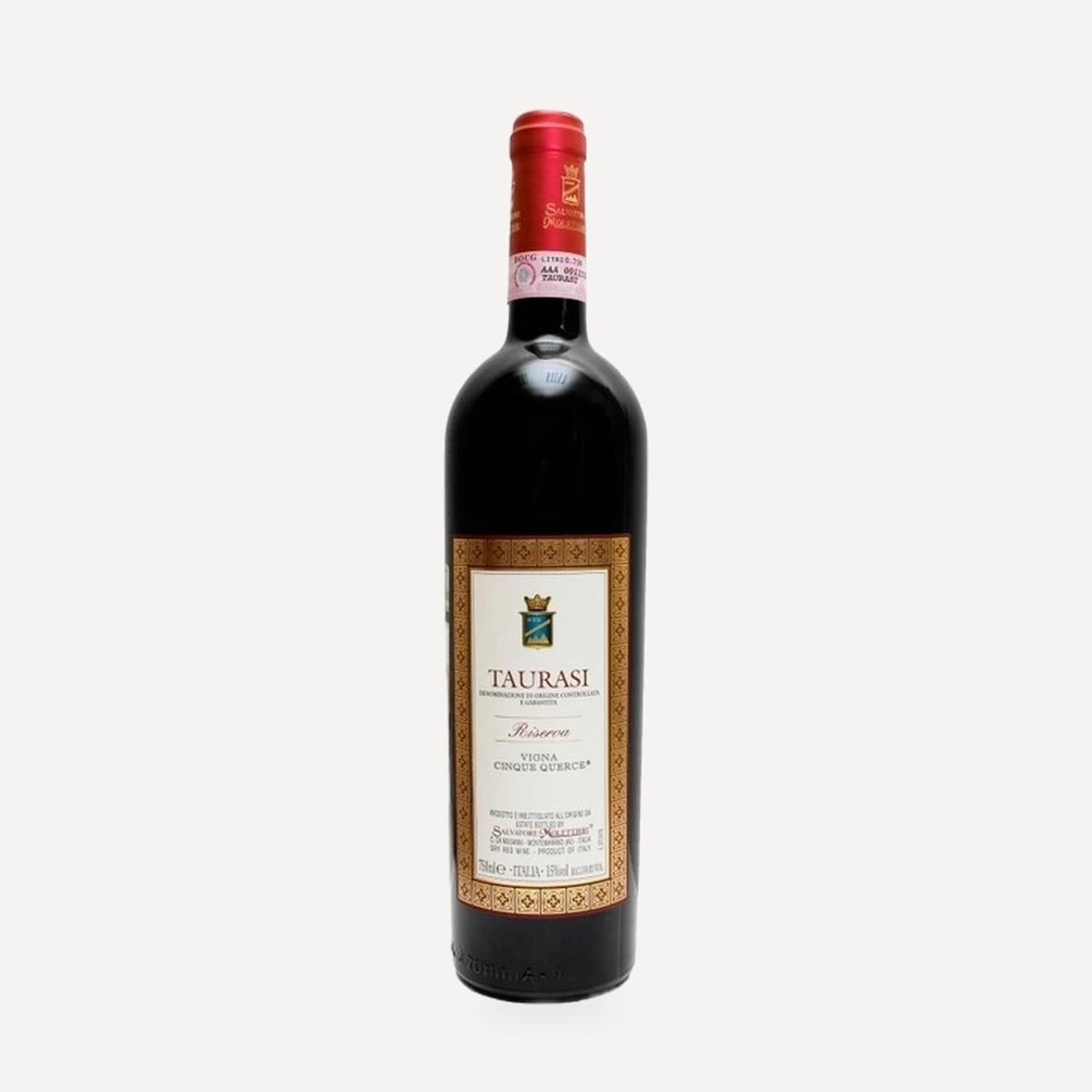 Taurasi Vigna Cinque Querce Riserva wine — Salvatore Molettieri winery — Dionysus