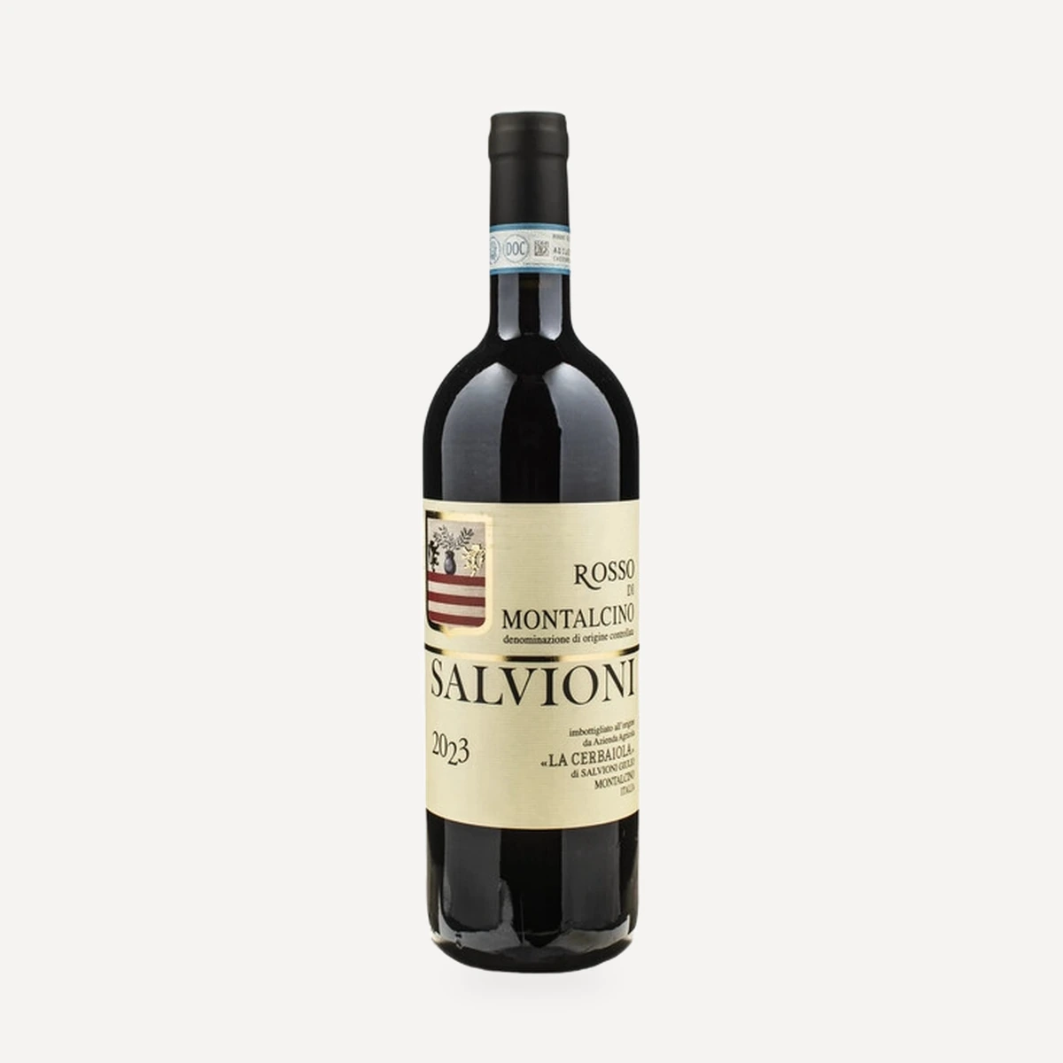 Rosso di Montalcino DOC wine — Salvioni La Cerbaiola winery — Dionysus