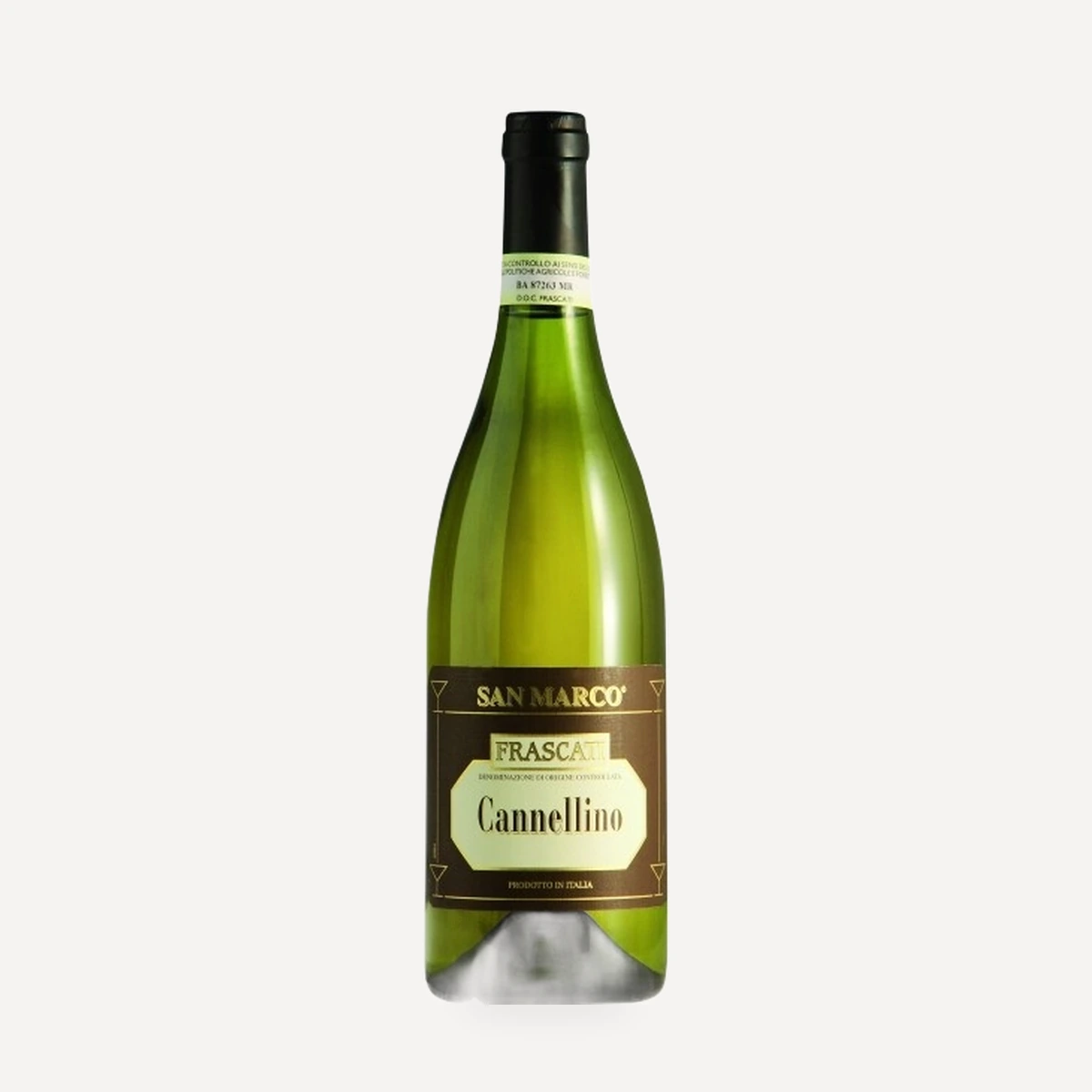Frascati Cannellino DOC wine — San Marco winery — Dionysus