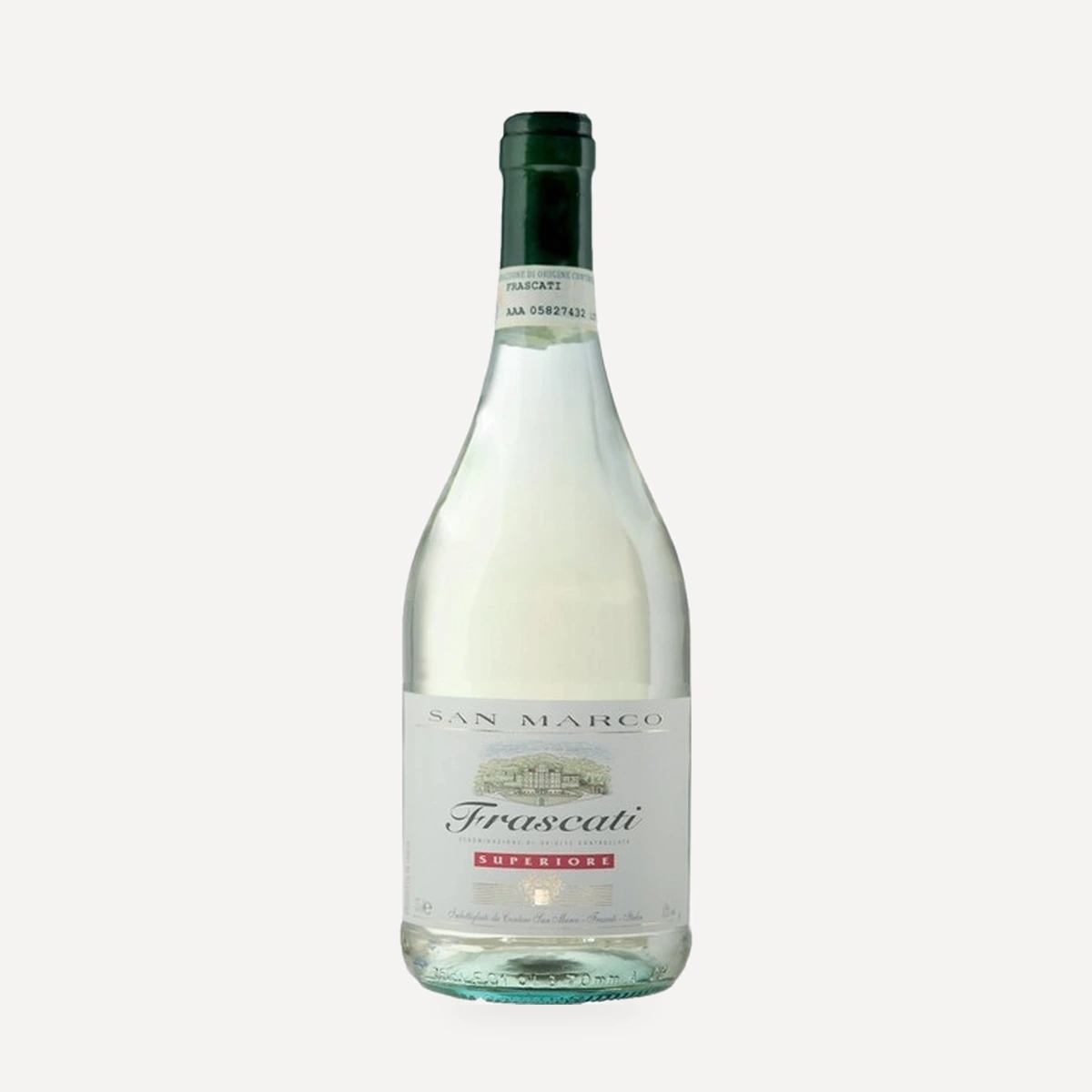 Frascati Superiore DOC wine — San Marco winery — Dionysus
