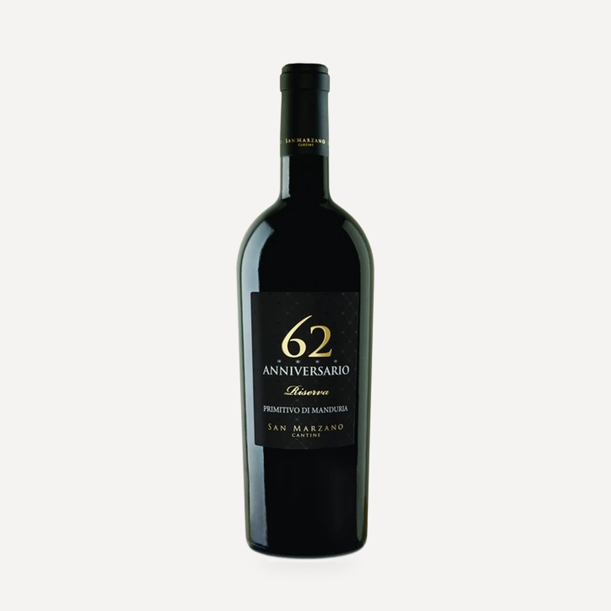 Anniversario 62 Primitivo di Manduria Riserva DOP wine — San Marzano winery — Dionysus