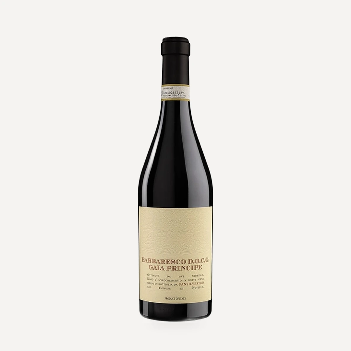 Barbaresco Gaia Principe DOCG wine — San Silvestro winery — Dionysus