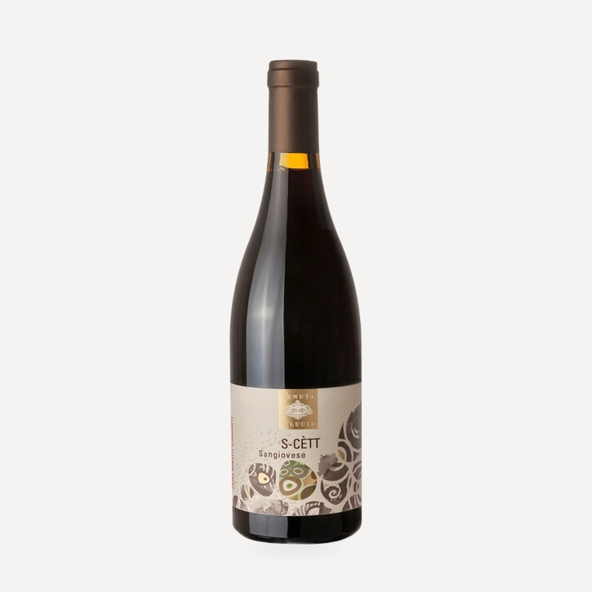 S-Cett Sangiovese Rubicone (zero solfiti aggiunti) IGT wine — Santa Lucia Biodinamica winery — Dionysus