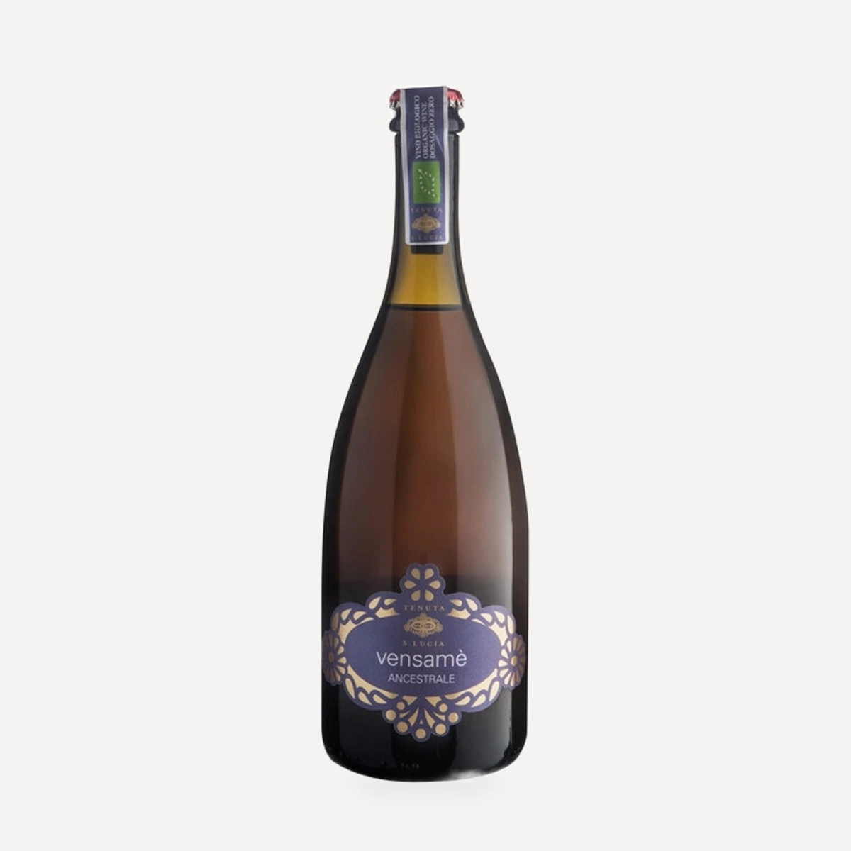 Vensame Ancestrale (dosaggio zero) wine — Santa Lucia Biodinamica winery — Dionysus