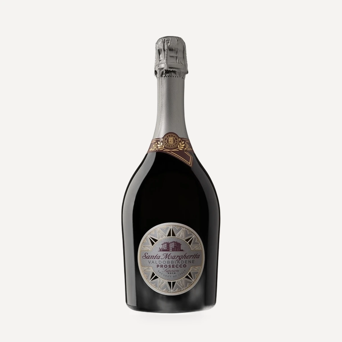 Valdobbiadene Prosecco Superiore Extra Dry DOCG wine — Santa Margherita winery — Dionysus