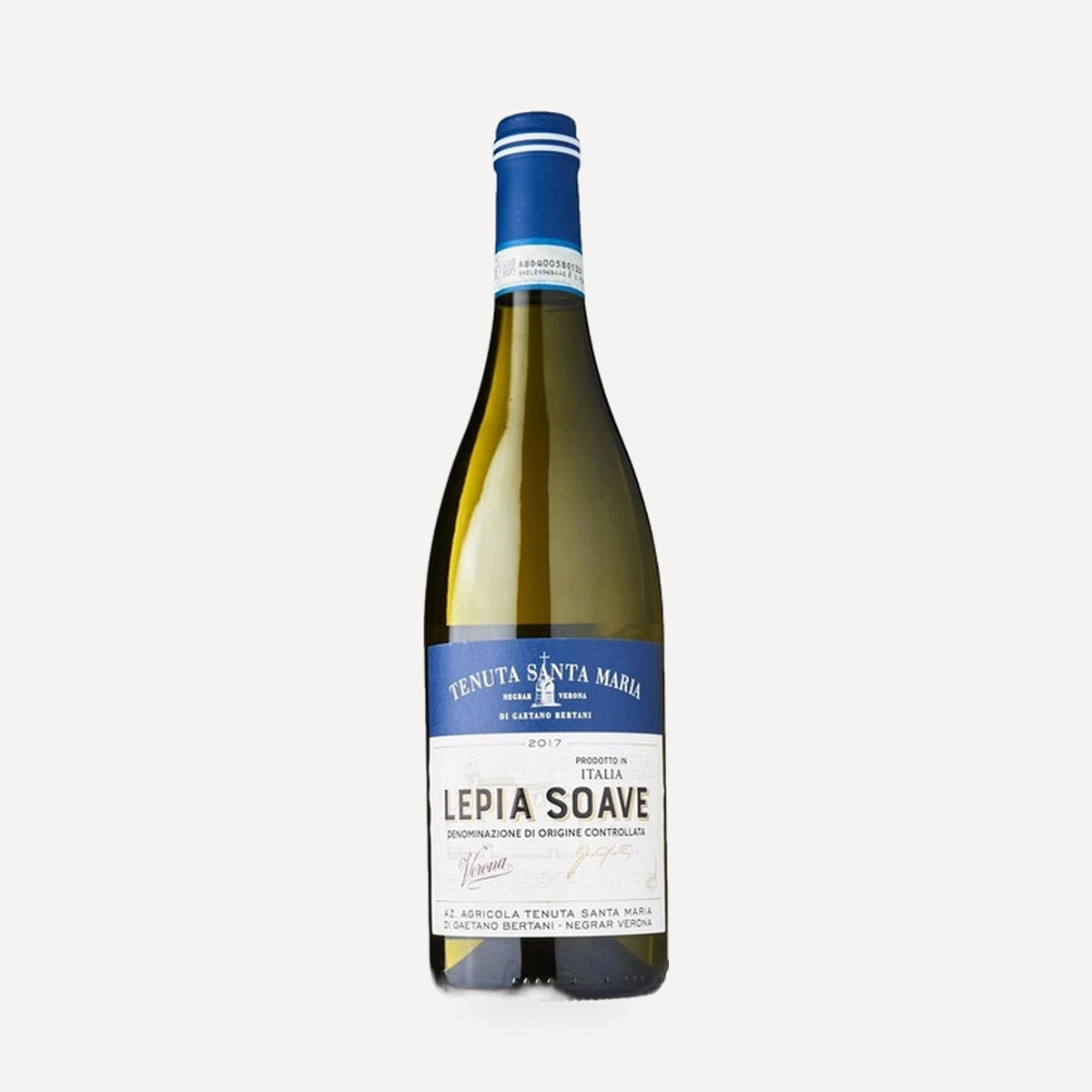 Lepia Soave DOC wine — Santa Maria di Gaetano Bertani winery — Dionysus