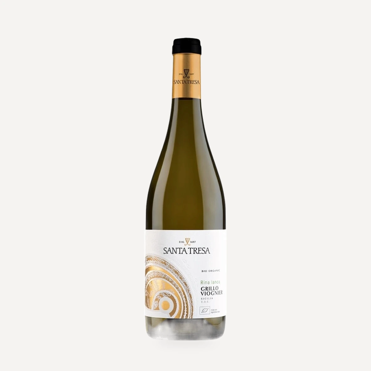 Rina Ianca Grillo Viognier wine — Santa Tresa winery — Dionysus