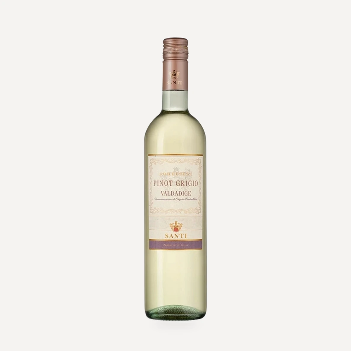 Sortesele Pinot Grigio Valdadige DOC wine — Santi winery — Dionysus