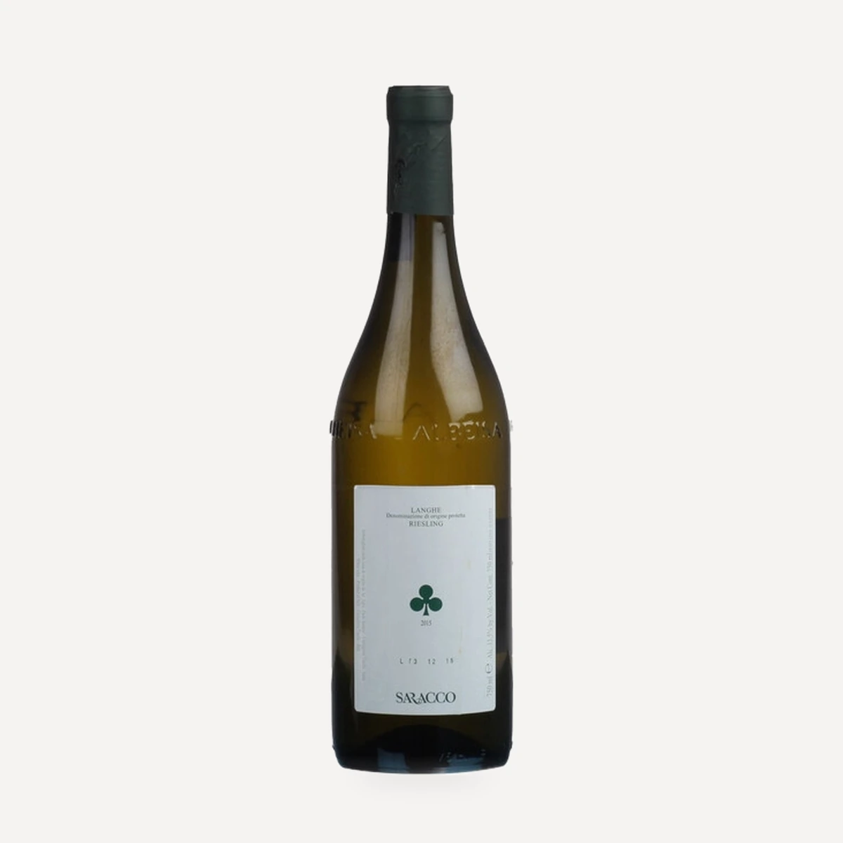 Langhe Riesling DOC wine — Saracco winery — Dionysus