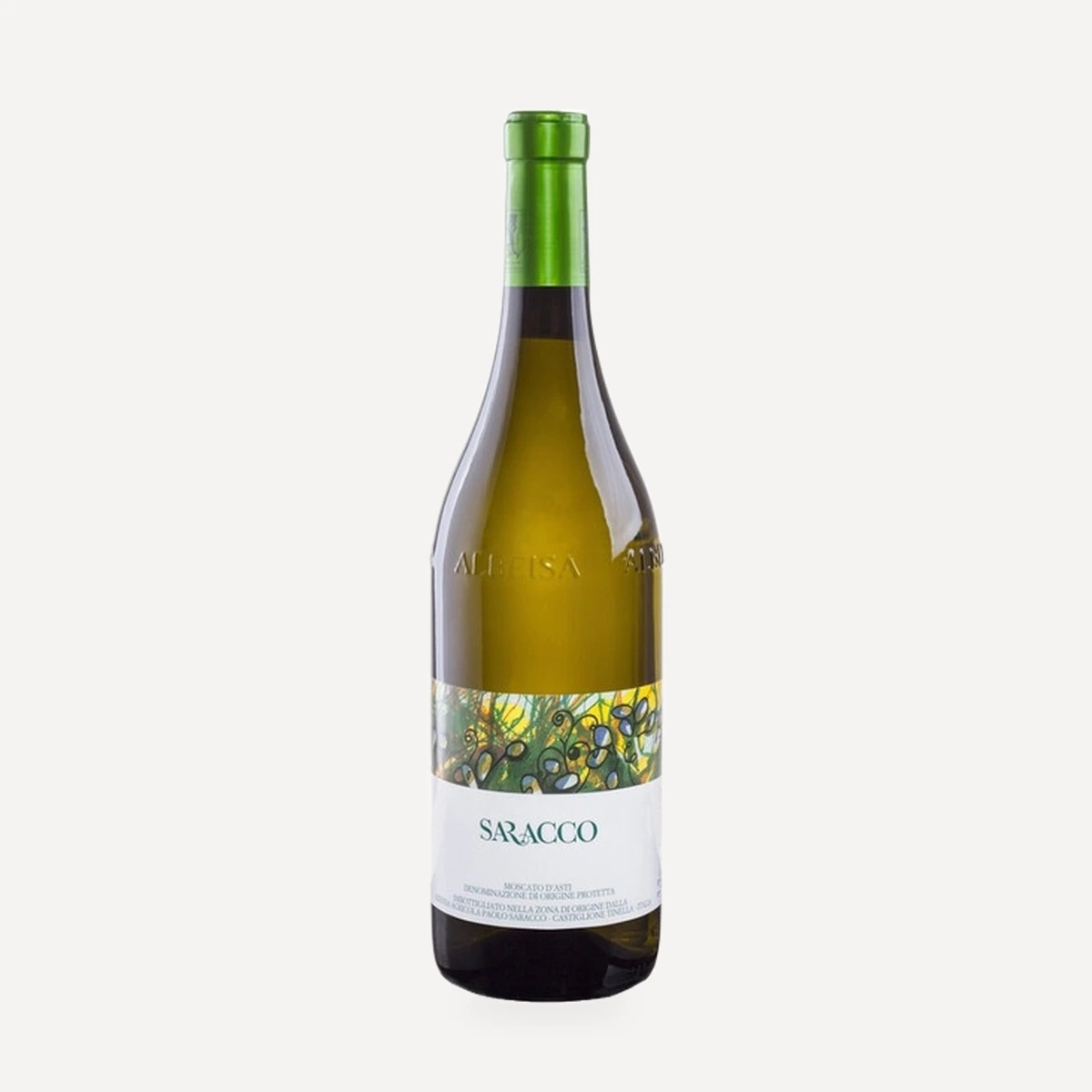 Moscato d'Asti DOCG wine — Saracco winery — Dionysus