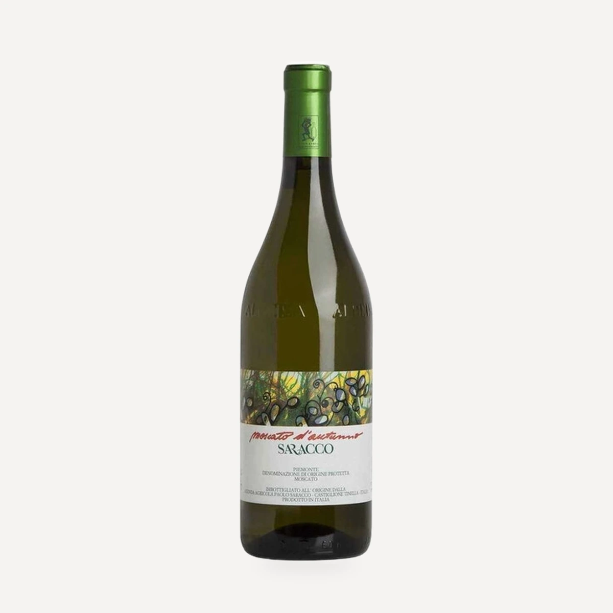 Moscato d'Autunno DOP wine — Saracco winery — Dionysus