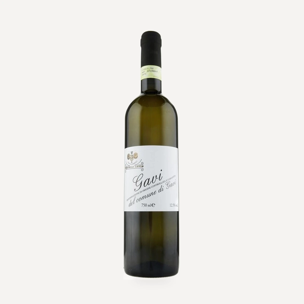 Fratelli Levis Gavi DOCG wine — Sartirano winery — Dionysus