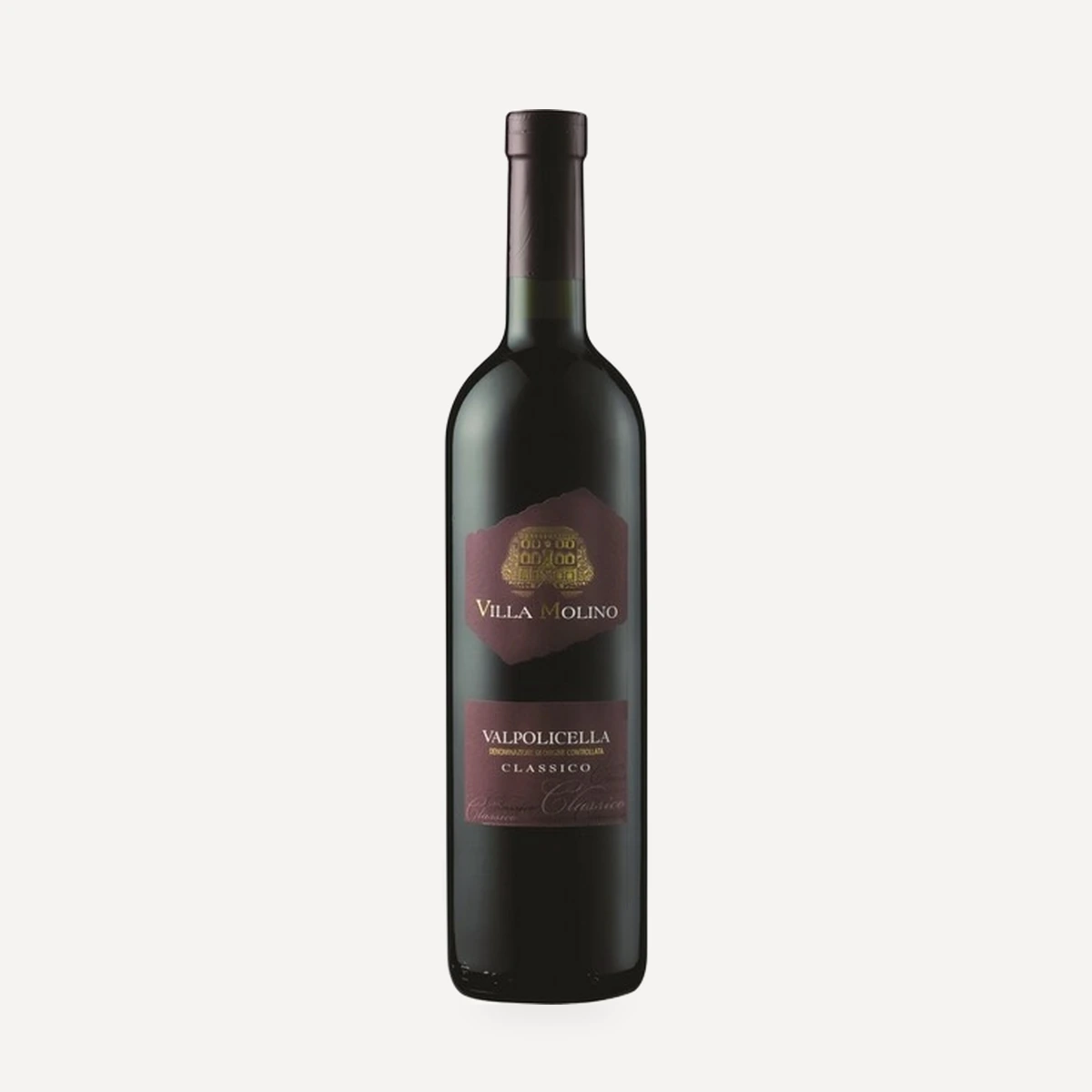Villa Molino Valpolicella Classico DOC wine — Sartori winery — Dionysus