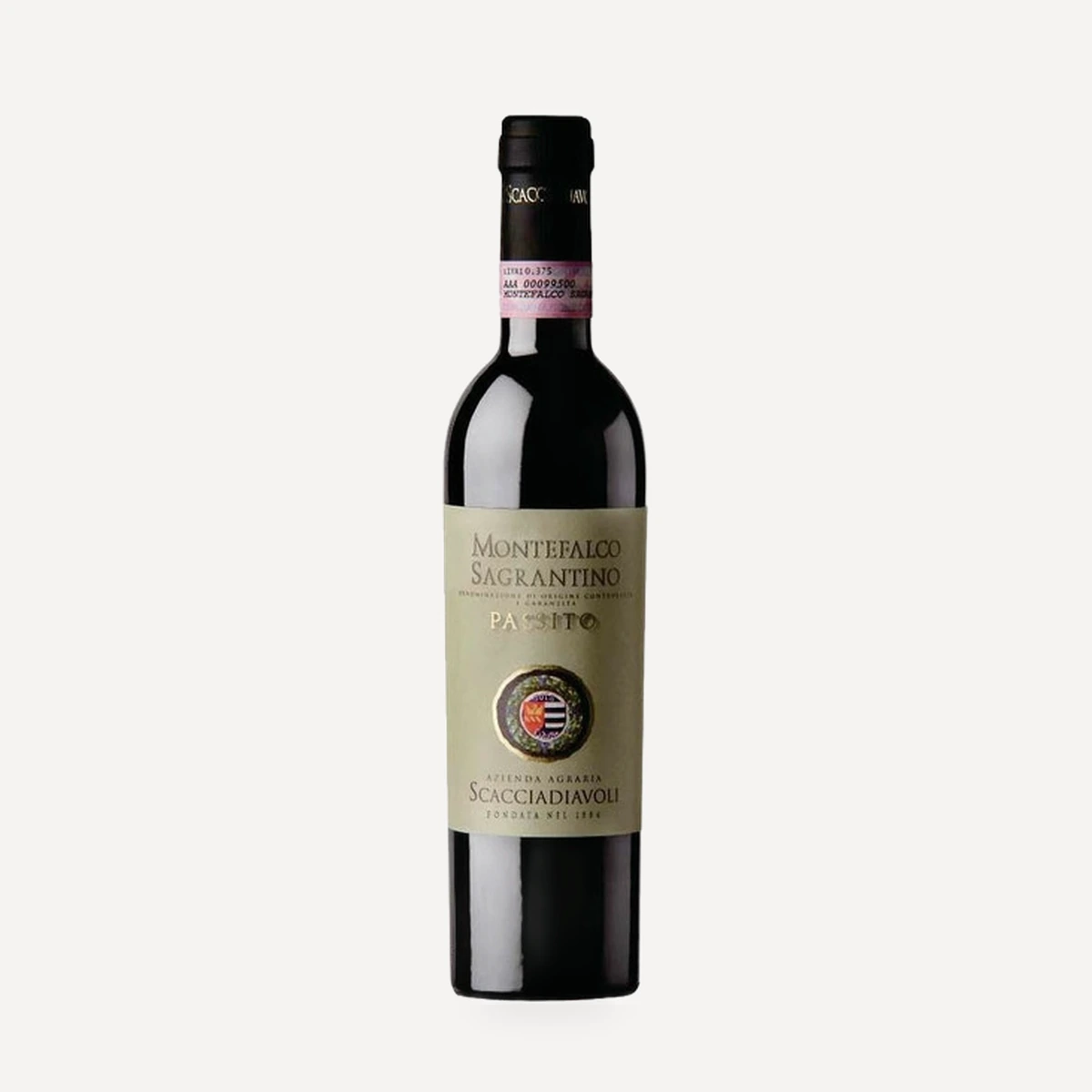 Montefalco Sagrantino Passito DOCG wine — Scacciadiavoli winery — Dionysus
