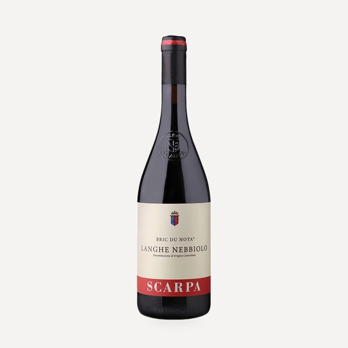 Langhe Nebbiolo Bric du Nota DOC wine — Scarpa winery — Dionysus