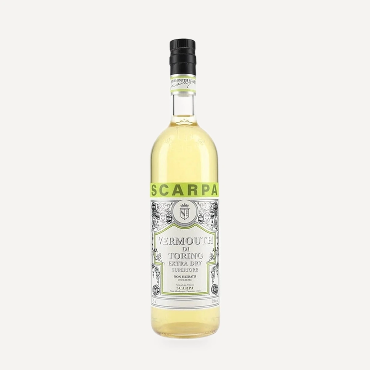 Vermouth di Torino Extra Dry wine — Scarpa winery — Dionysus