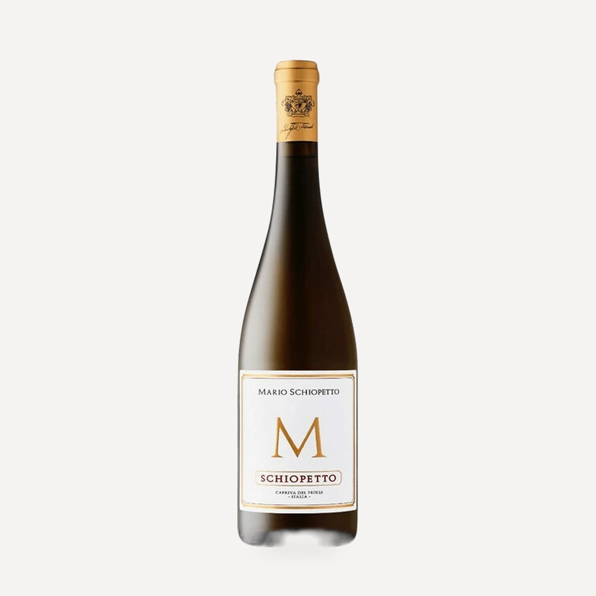 M Collio DOC wine — Schiopetto winery — Dionysus