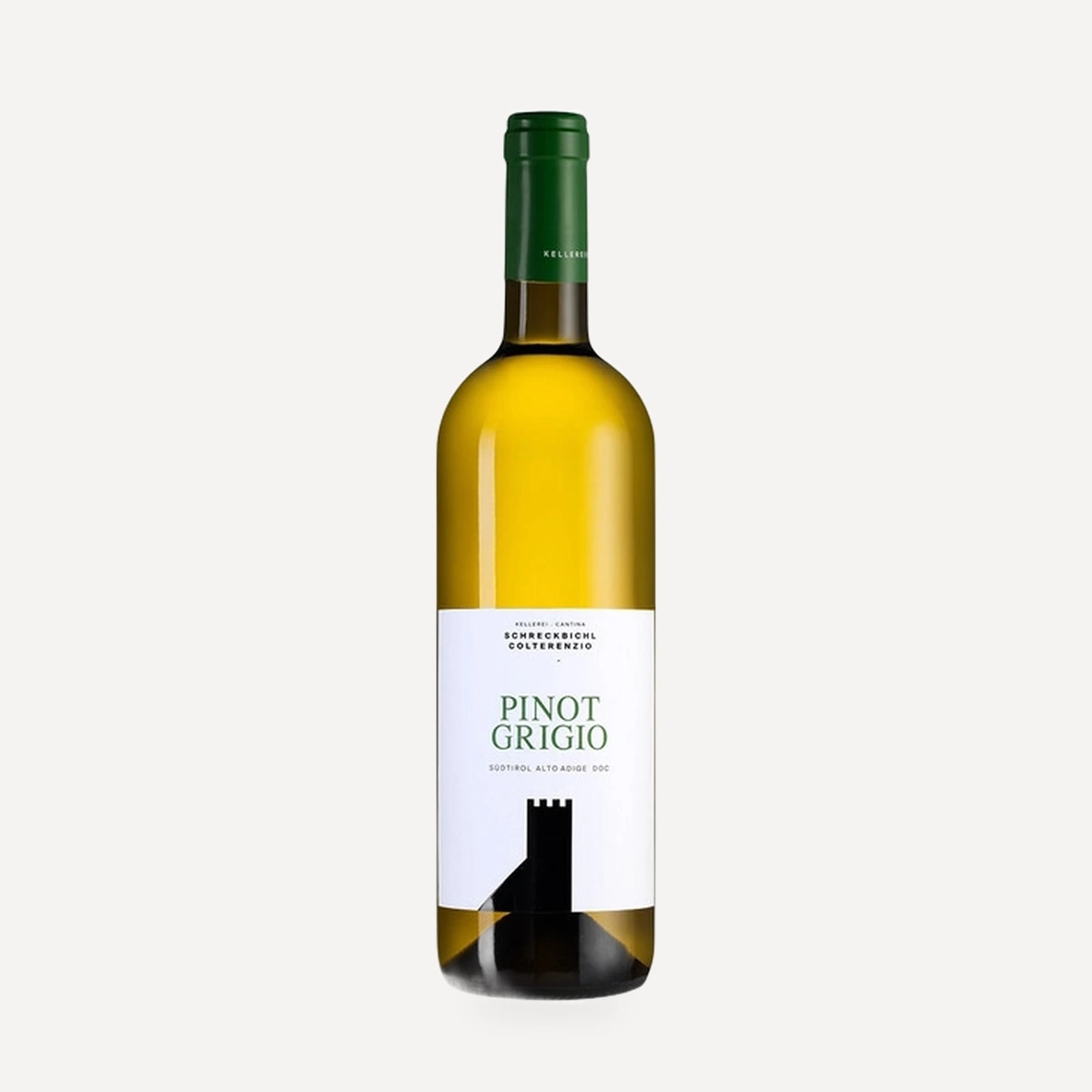 A. Adige Pinot Grigio DOC wine — Schreckbichl Colterenzio winery — Dionysus