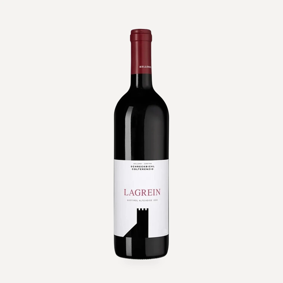 Alto Adige Lagrein DOC wine — Schreckbichl Colterenzio winery — Dionysus