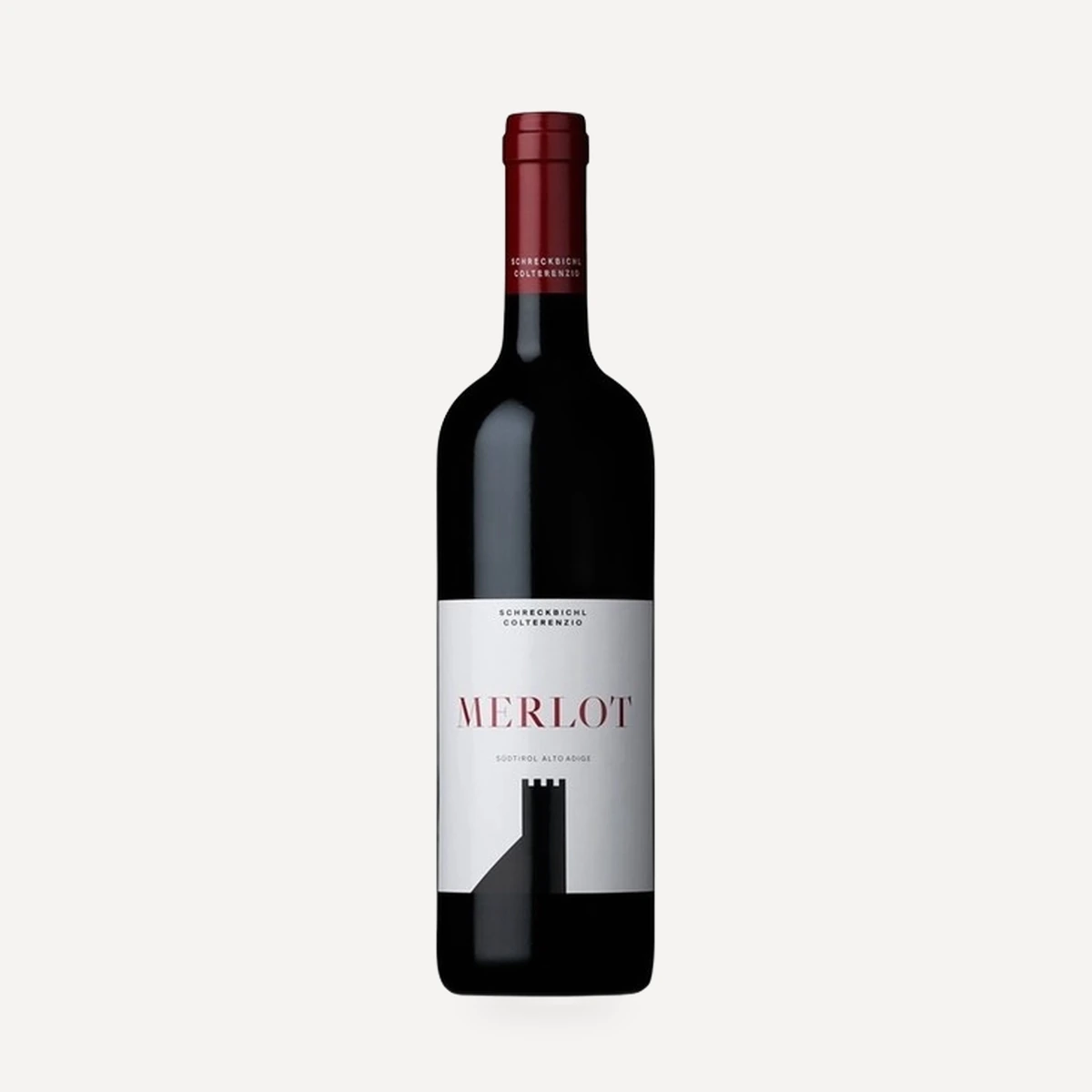 Alto Adige Merlot DOC wine — Schreckbichl Colterenzio winery — Dionysus