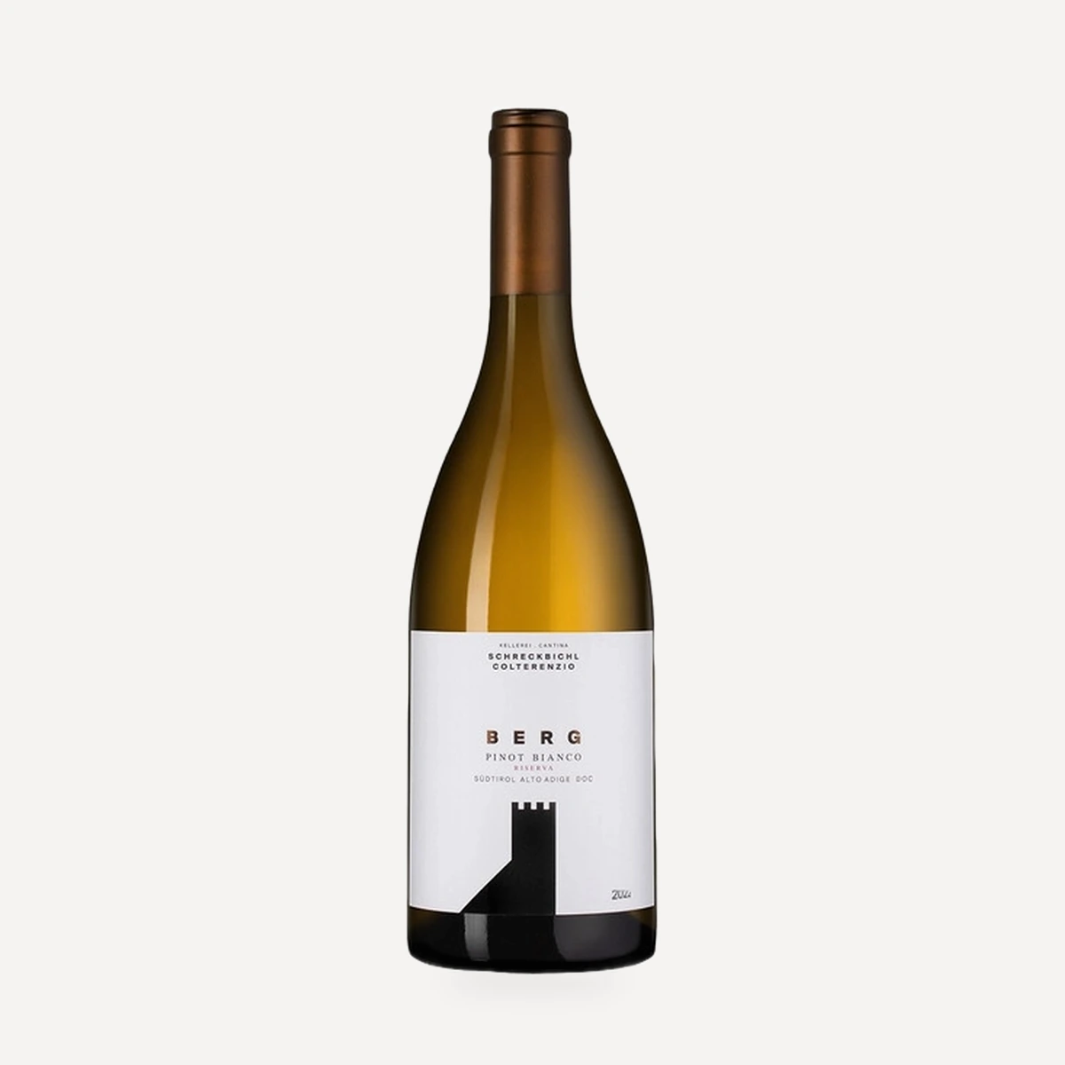 Eppan-Berg Alto Adige Pinot Bianco Riserva DOC wine — Schreckbichl Colterenzio winery — Dionysus