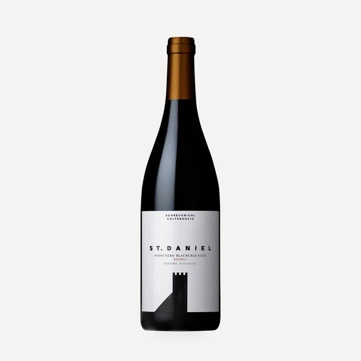 St. Daniel Alto Adige Pinot Nero Riserva DOC wine — Schreckbichl Colterenzio winery — Dionysus
