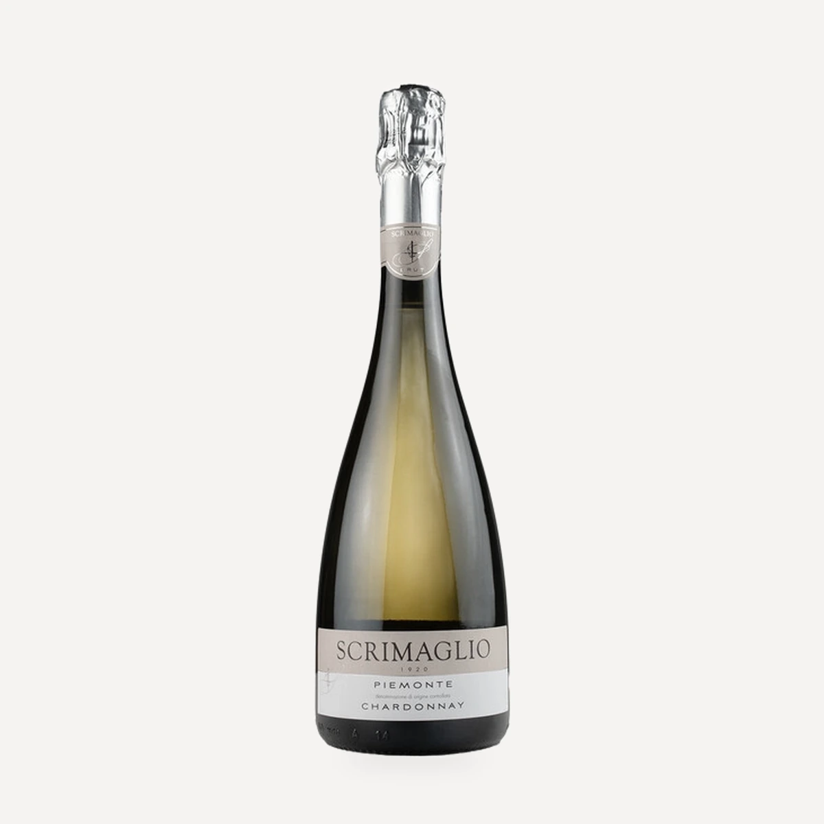 Piemonte Chardonnay Brut DOC wine — Scrimaglio winery — Dionysus