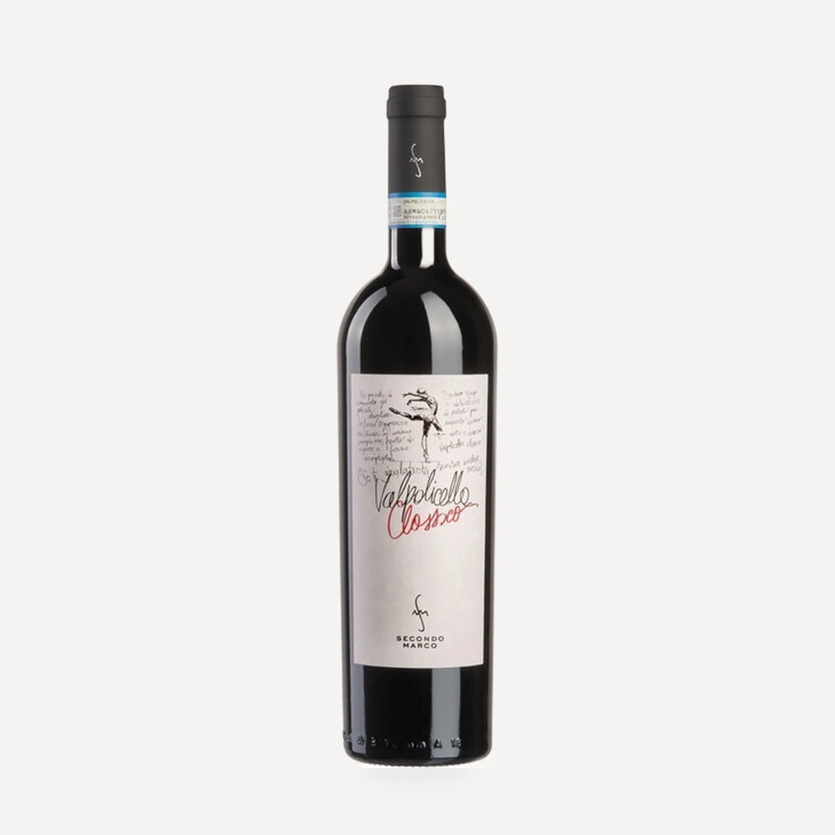 Valpolicella Classico DOC wine — Secondo Marco winery — Dionysus