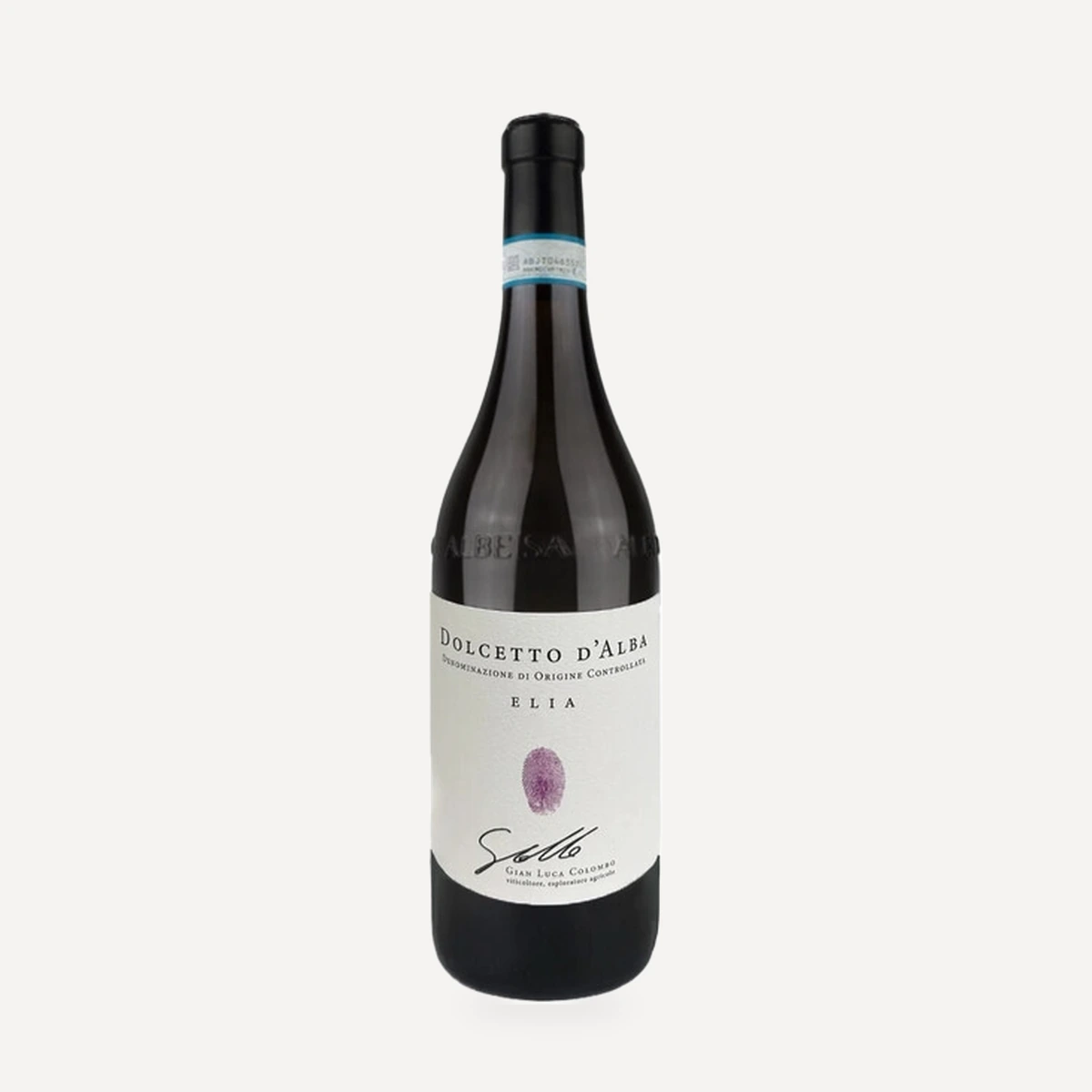 Elia Dolcetto d'Alba DOC wine — Segni di Langa (Gian Luca Colombo) winery — Dionysus